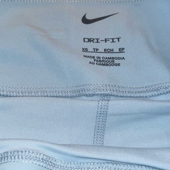 Nike Women's Dri-FIT Bliss Mid-Rise Skort blue XS - Picture 5 of 7